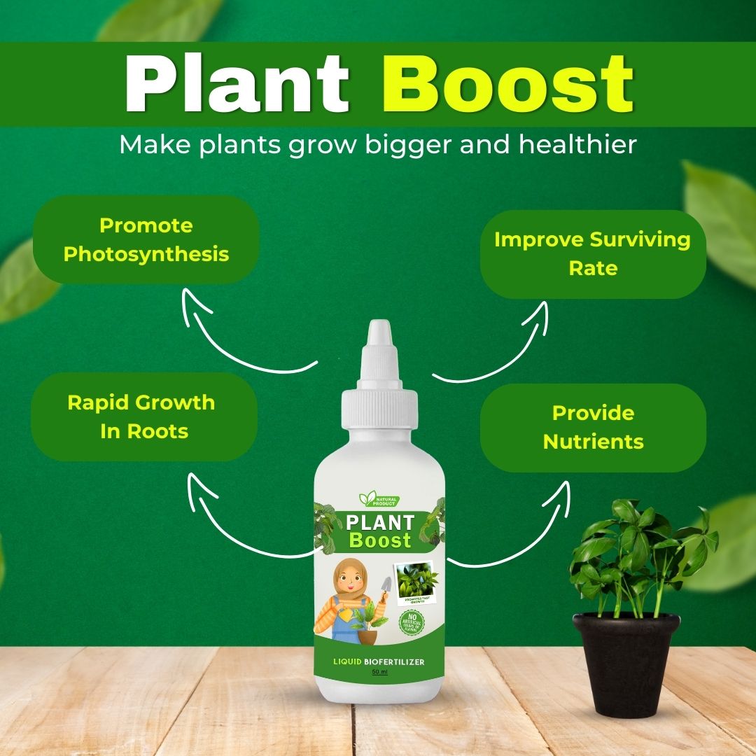 Natural Plant Care Combo -  Plant Boost with Safe Plant Sprays