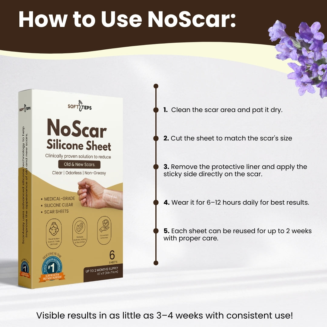 NoScar Silicone Sheet