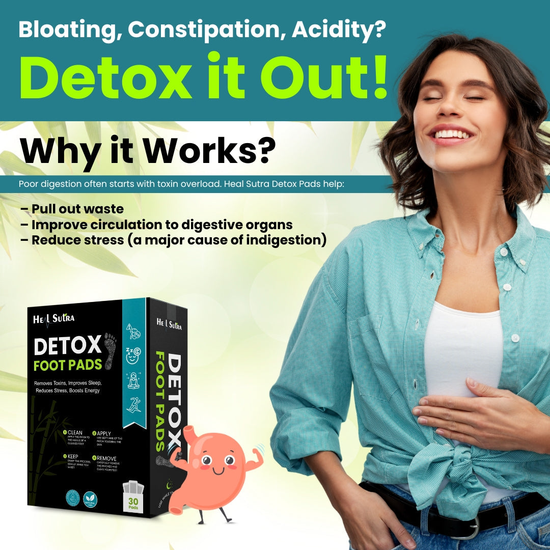 👣Detox Foot Pads - Natural &amp; Herbal Pads🌿