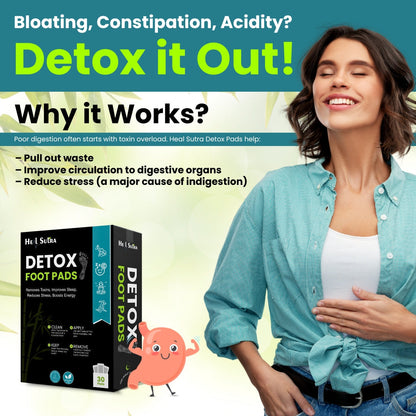 👣Detox Foot Pads - Natural &amp; Herbal Pads🌿