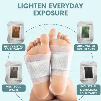 👣Detox Foot Pads - Natural &amp; Herbal Pads🌿
