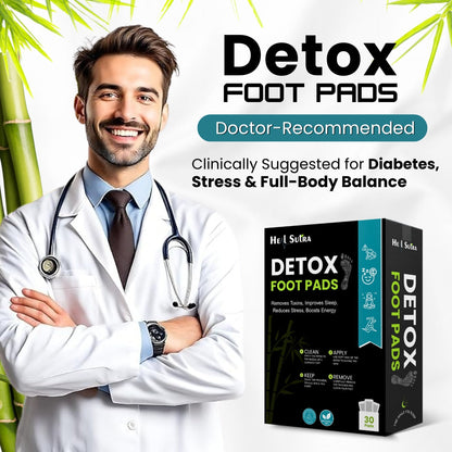 👣Detox Foot Pads - Natural &amp; Herbal Pads🌿