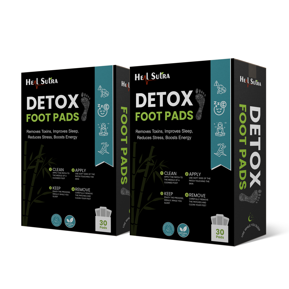 👣Detox Foot Pads - Natural &amp; Herbal Pads🌿